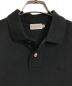 MONCLER (モンクレール) ロゴボタンポロシャツ/MAGLIA POLO MANICA CORTA ブラック サイズ:M：9000円