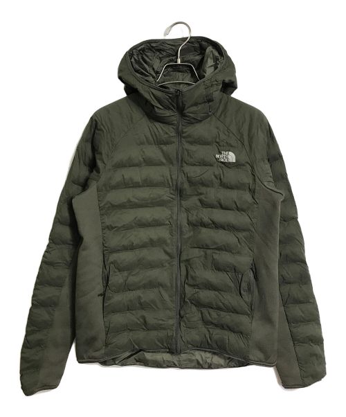 THE NORTH FACE（ザ ノース フェイス）THE NORTH FACE (ザ ノース フェイス) レッドランフーディ　ダウンジャケット　アウトドア　スポーツ オリーブ サイズ:Lの古着・服飾アイテム