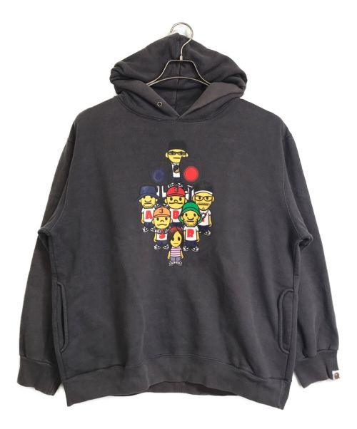 A BATHING APE（アベイシングエイプ）A BATHING APE (アベイシングエイプ) プルオーバーパーカー グレー サイズ:XL　　　　　　　　　　　　　　　　　　　　　　　　　　　　　　　　　　　　　　　　　　　　の古着・服飾アイテム