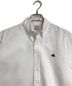 BROOKS BROTHERS (ブルックスブラザーズ) ボタンダウンシャツ　オックスフォードシャツ　刺繍ロゴ　ゴールデンフリース ホワイト サイズ:M：8800円