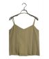 AURALEE（オーラリー）の古着「SELVEDGE WEATHER CLOTH LACE-UP CAMISOLE」｜ベージュ