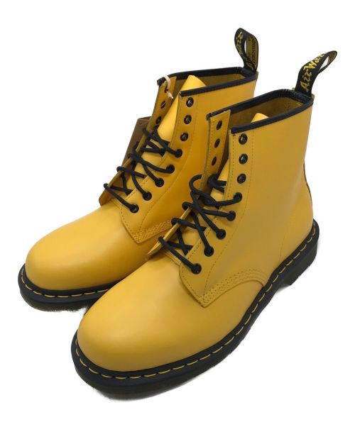 Dr.Martens（ドクターマーチン）Dr.Martens (ドクターマーチン) 8ホールブーツ イエロー サイズ:UK10の古着・服飾アイテム