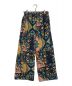 KAPITAL（キャピタル）の古着「グッドマンフラワー柄フリースパンツ/ Fleece Pants」｜ネイビー×ピンク