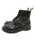 Dr.Martens (ドクターマーチン) ジップアップ 8ホールブーツ ブラック サイズ:7：9800円