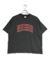 blurhms ROOTSTOCK（ブラームスルーツストック）の古着「HEAVY METAL PRINT TEE  / プリントTシャツ　bROOTS2119S22」｜グレー