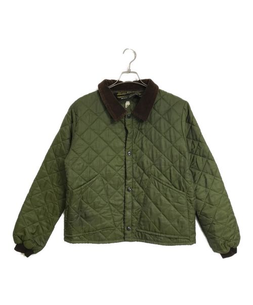 Barbour（バブアー）Barbour (バブアー) 80’Sキルティングジャケット　2ワラント グリーン サイズ:下記参照の古着・服飾アイテム