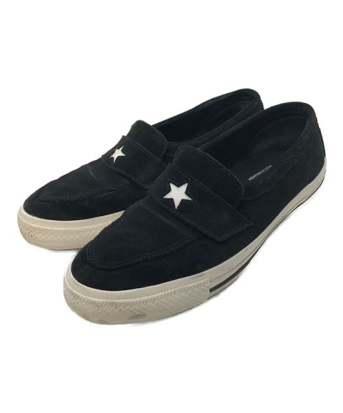 CONVERSE ADDICT（コンバース アディクト）CONVERSE ADDICT (コンバース アディクト) ONE STAR LOAFER ブラック サイズ:26.5の古着・服飾アイテム