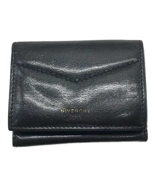 GIVENCHY（ジバンシィ）GIVENCHY (ジバンシィ) エッジミニウォレット ブラック サイズ:実寸参照の古着・服飾アイテム