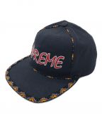 SUPREMEシュプリーム）の古着「19SS Beaded 6 panel」｜ネイビー