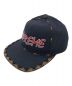 Supreme（シュプリーム）の古着「19SS Beaded 6 panel」｜ネイビー