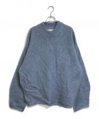 TODAYFULトゥデイフル）の古着「Kid Mohair Knit  モヘヤ　ニット」｜ブルー