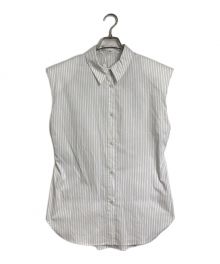 CLANE（クラネ）の古着「CLANE　　SHOULDER PADDED SHIRT」｜ホワイト