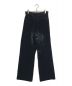 CLANE (クラネ) COLOR LINE VELOR PANTS ベロア ブラック サイズ:M：6000円