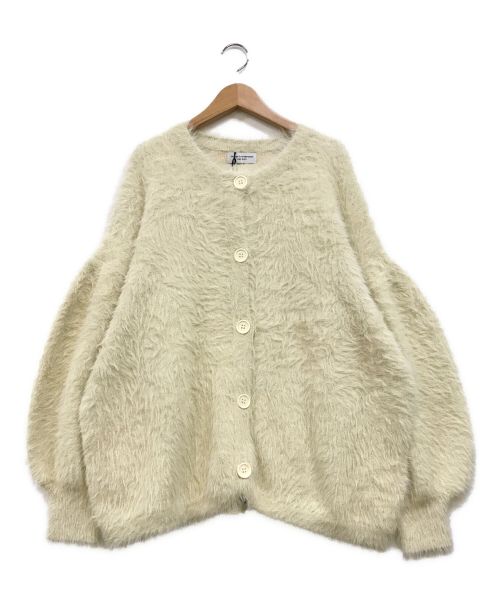 room306（ルームサンマルロクコンテンポラリー）room306 (ルームサンマルロクコンテンポラリー) Shaggy Knit Cardigan  アイボリー サイズ:Fの古着・服飾アイテム