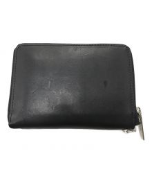 Yohji Yamamoto pour homme（ヨウジヤマモト プールオム）の古着「2つ折り財布/FASTENER WALLET S」｜ブラック