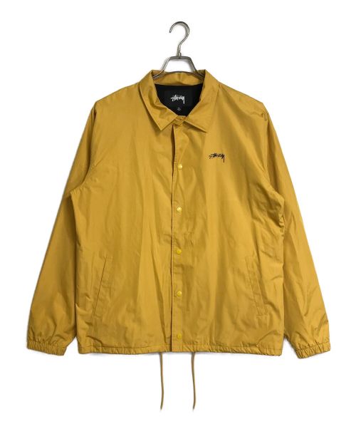 stussy（ステューシー）stussy (ステューシー) Cruize Coach コーチジャケット イエロー サイズ:XLの古着・服飾アイテム