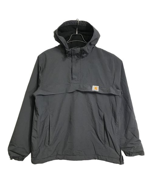 CarHartt（カーハート）CarHartt (カーハート) アノラックパーカー　ナイロンパーカー　ナイロンジャケット　 グレー サイズ:Mの古着・服飾アイテム