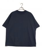 DAIWA PIER39ダイワ ピア39）の古着「TECH DRAWSTRING TEE /SS/ドローコード付き/ヘヴィウェイトTシャツ」｜ネイビー