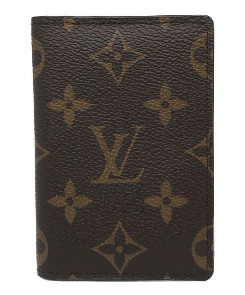 LOUIS VUITTON（ルイ ヴィトン）LOUIS VUITTON (ルイ ヴィトン) カードケース ブラウン サイズ:実寸参照の古着・服飾アイテム