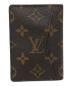 LOUIS VUITTON (ルイ ヴィトン) カードケース ブラウン サイズ:実寸参照：12000円