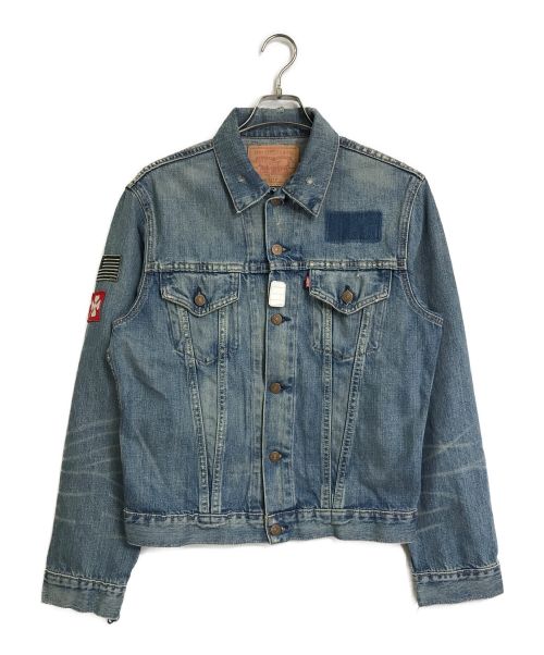 LEVI'S VINTAGE CLOTHING（リーバイス ビンテージ クロージング）LEVI'S VINTAGE CLOTHING (リーバイス ビンテージ クロージング) 60’s 復刻70505デニムジャケット/ワッペン付き インディゴ サイズ:44の古着・服飾アイテム