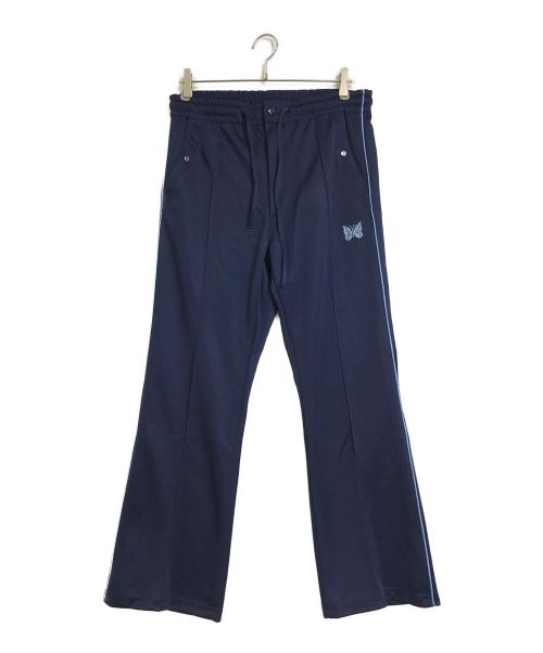 Needles（ニードルズ）Needles (ニードルズ) BEAUTY&YOUTH (ビューティーアンドユース) フレアパンツ/別注 COWBOY PANTS/カウボーイパンツ　トラックパンツ ネイビー サイズ:Mの古着・服飾アイテム