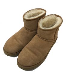 UGG（アグ）の古着「Classic Miniムートンブーツ　UGG  もこもこブーツ　ブラウン」｜ブラウン