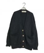 THE SHINZONEザ シンゾーン）の古着「DANDELION BOXY CARDIGAN/モヘア混カーディガン」｜ブラック