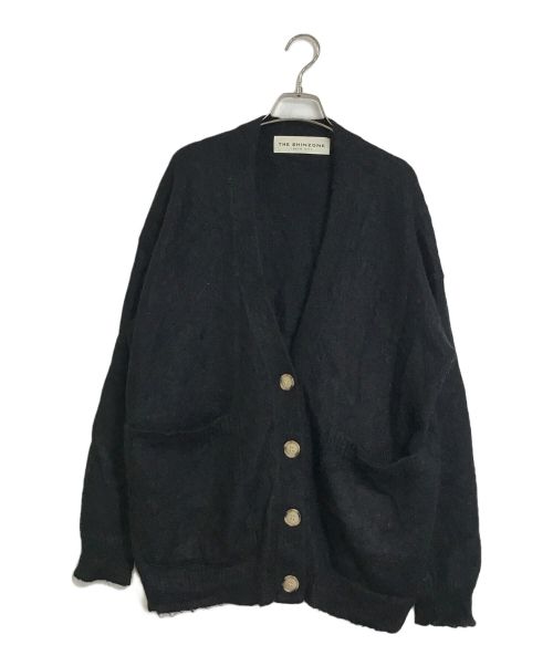 THE SHINZONE（ザ シンゾーン）THE SHINZONE (ザ シンゾーン) DANDELION BOXY CARDIGAN/モヘア混カーディガン ブラック サイズ:FREEの古着・服飾アイテム