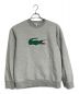 LACOSTE（ラコステ）の古着「アイコンスウェット/Crew Sweat」｜グレー