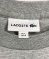 中古・古着 LACOSTE (ラコステ) アイコンスウェット/Crew Sweat グレー サイズ:M：6000円