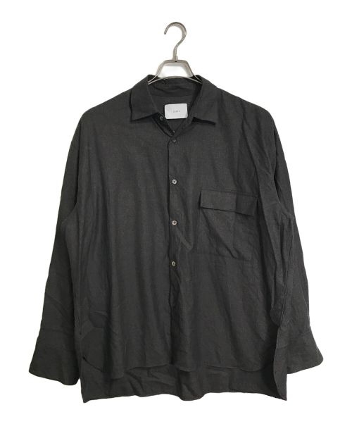 stein（シュタイン）stein (シュタイン) OVERSIZED DOWN PAT SHIRT オーバーサイズシャツ　ウールシャツ　日本製 ブラウン サイズ:Sの古着・服飾アイテム