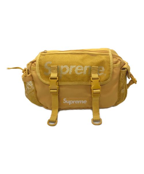 SUPREME（シュプリーム）SUPREME (シュプリーム) 　20SS Waist Bag/メッシュ切替ウエストバッグ　イエロー　Supreme イエロー サイズ:実寸参照の古着・服飾アイテム