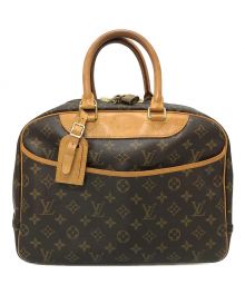 LOUIS VUITTON（ルイ ヴィトン）の古着「ハンドバッグ　モノグラム　ドーヴィル　ボーリングヴァニティ　M47270」｜ブラウン