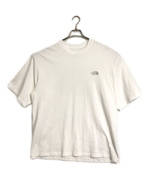 THE NORTH FACE（ザ ノース フェイス）THE NORTH FACE (ザ ノース フェイス) S/S NEVER STOP ING TEE T   NT82331  ホワイト　Tシャツ ホワイト サイズ:XLの古着・服飾アイテム