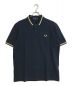 FRED PERRY（フレッドペリー）の古着「FRED PERRY　　ポロシャツ　ネイビー」｜ネイビー