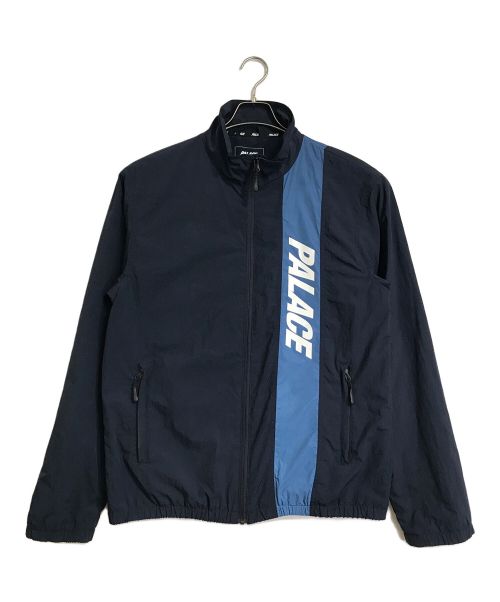 PALACE（パレス）PALACE (パレス) MAJO TECH ジップアップジャケット　ナイロンジャケット ネイビー×ブルー サイズ:Lの古着・服飾アイテム