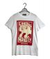 DSQUARED2（ディースクエアード）の古着「DSQUARED2　　Tシャツ　　S71GD0751」｜ホワイト×レッド