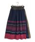 tamaki niime (タマキ ニイメ) tamaki niime　　powan skirt  パープル×ネイビー パープル×ネイビー サイズ:実寸参照：12000円