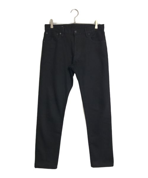 MINEDENIM（マインデニム）MINEDENIM (マインデニム) スリムスキニー5ポケットパンツ/102 N.Slim Tapered OWS ブラック サイズ:9の古着・服飾アイテム