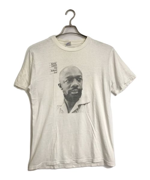 JERZEES（ジャージーズ）JERZEES (ジャージーズ) 【古着】ISAAC HAYES Tシャツ　プリントTシャツ　半袖 ホワイト サイズ:Mの古着・服飾アイテム