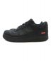 NIKE (ナイキ) SUPREME (シュプリーム) AIR FORCE 1 LOW（エアフォース1）NIKE ナイキ　SUPREME　シュプリーム　ブラック　27cm ブラック サイズ:27：6000円