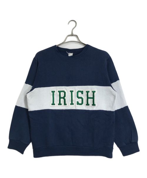 Champion（チャンピオン）Champion (チャンピオン) 80’S IRISH刺繍 50/50スウェット ネイビー サイズ:XLの古着・服飾アイテム