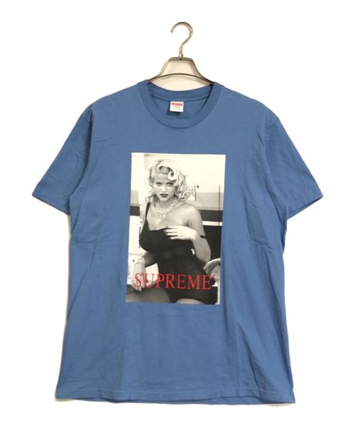 SUPREME（シュプリーム）Supreme (シュプリーム) Supreme　　Anna nicole Smith Tee ブルー サイズ:Lの古着・服飾アイテム