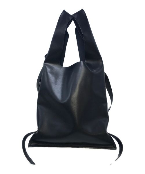 Ameri（アメリ）AMERI (アメリ) AMERI　　2WAYショルダーバッグ/UND REFINED LEATHER BAG   レザーバッグ ブラック サイズ:実寸参照の古着・服飾アイテム