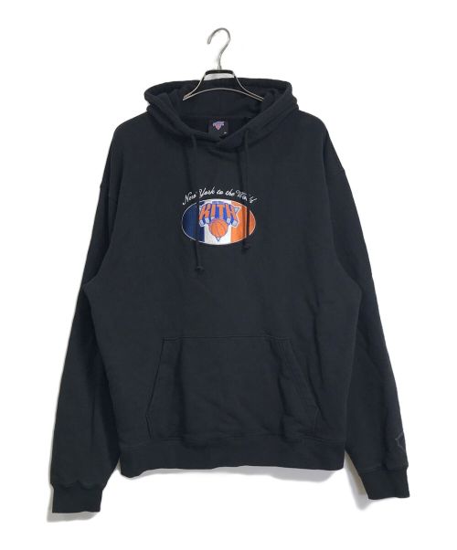 KITH（キス）KITH (キス) KITH　パーカー NewYork Knicks Hoodie ブラック サイズ:XLの古着・服飾アイテム