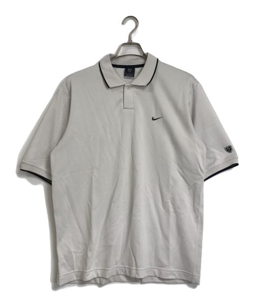 NIKE GOLF（ナイキゴルフ）NIKE GOLF (ナイキゴルフ) NIKE GOLF　ポロシャツ　　04’ｓ グレー サイズ:Lの古着・服飾アイテム