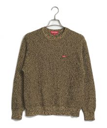 SUPREME（シュプリーム）の古着「21AWスモールボックスロゴメランジニットセーター/Melange Rib Knit Sweater/SMALL BOX LOGO」｜ベージュ