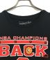 MITCHELL & NESS (ミッチェルアンドネス) Tシャツ　半袖　S/Sカットソー　プリントTシャツ ブラック サイズ:L：5000円