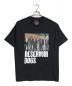 RESERVOIR DOGS（レザボアドッグス）の古着「RESERVOIR DOGS　　24SS RESERVOIR DOGS / T-SHIRT TYPE-1 レザボアドッグス フォトプリント半袖Tシャツ　　WACKO MARIA」｜ブラック